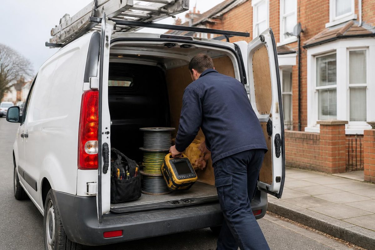 Tools and stock in every van
