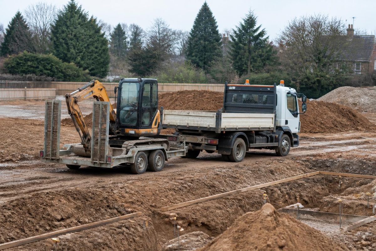 Sites, tippers and plant trailers